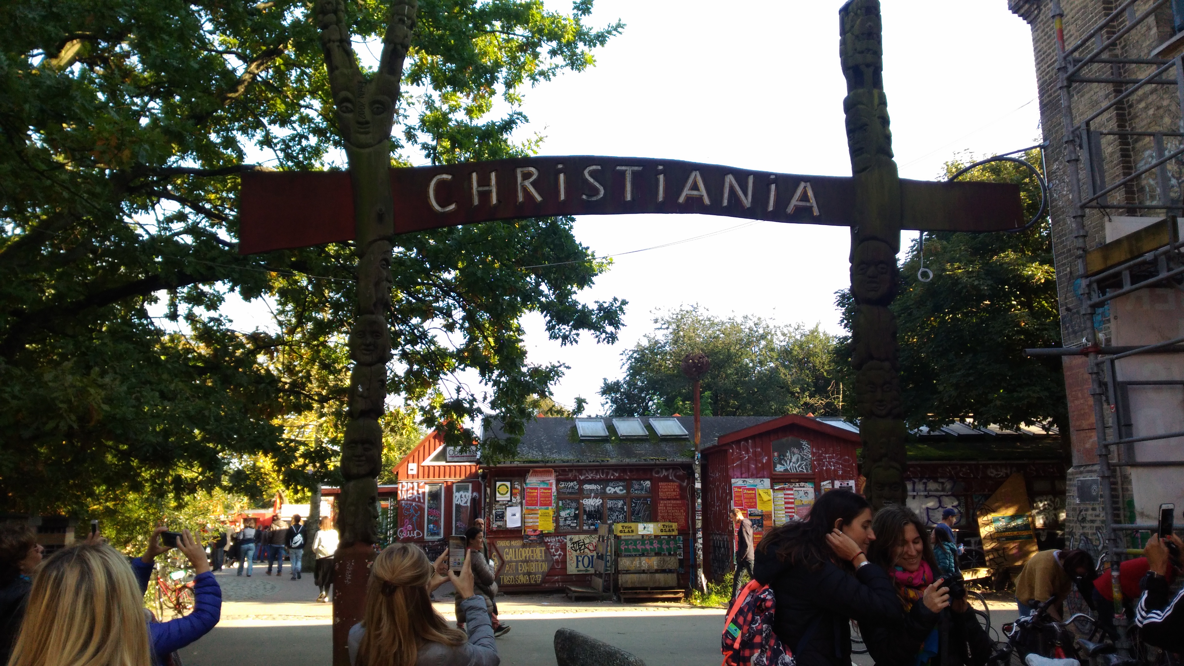 Christiania, Kopenhag